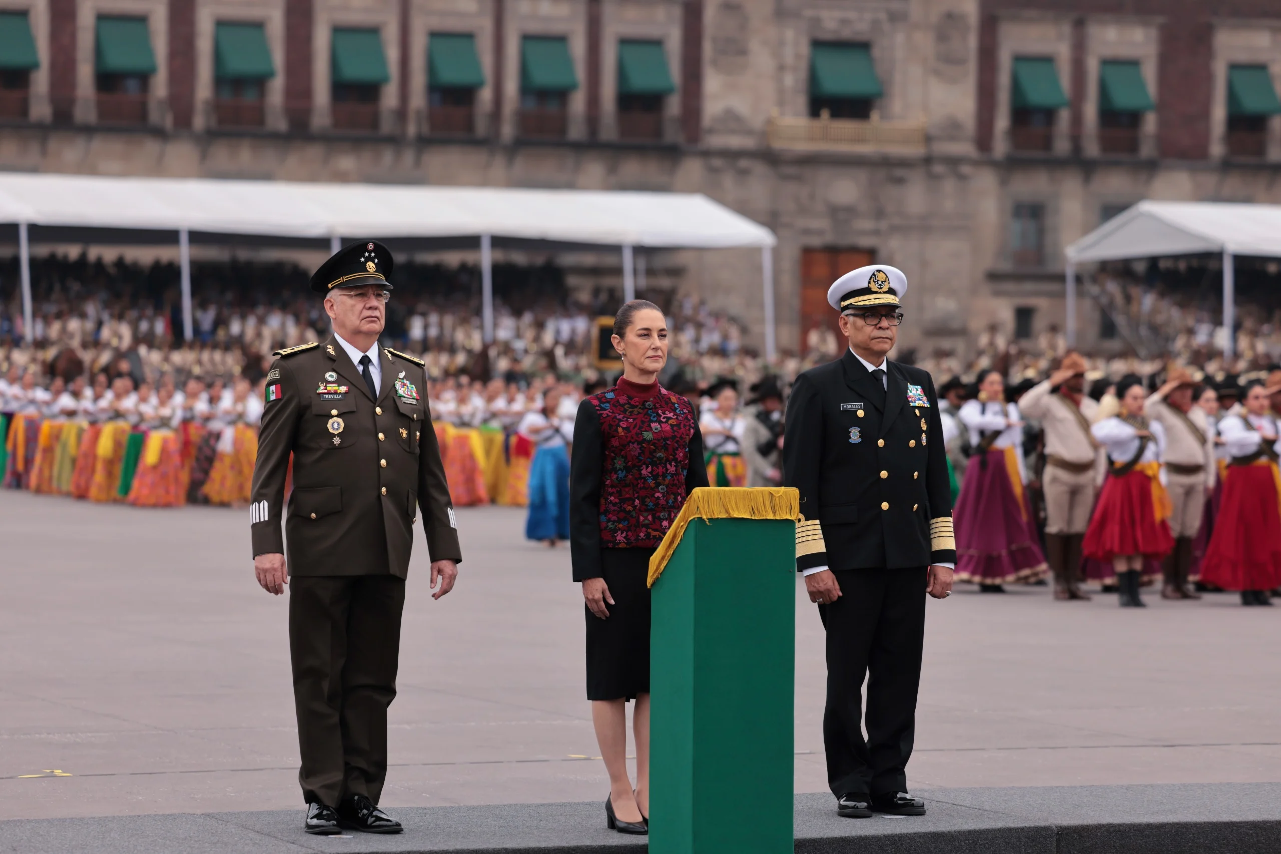 Sheinbaum reivindica papel de Fuerzas Armadas