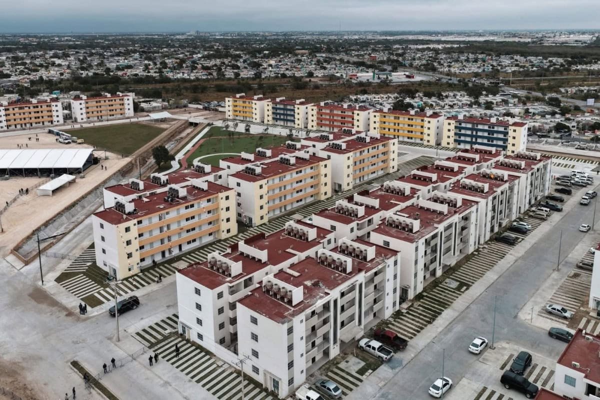 Desde Tamaulipas, la vivienda social se presenta como obra de escala sexenal