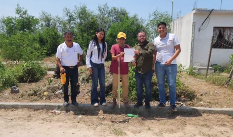 Nueve familias de Reynosa fortalecen su patrimonio con entrega de lotes