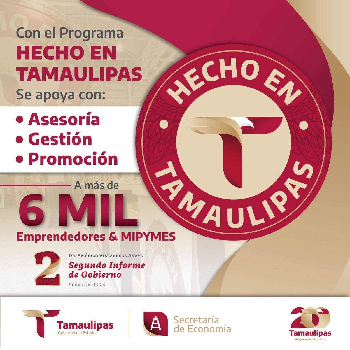 Hecho en Tamaulipas impulsa marcas locales y crecimiento de MIPYMES